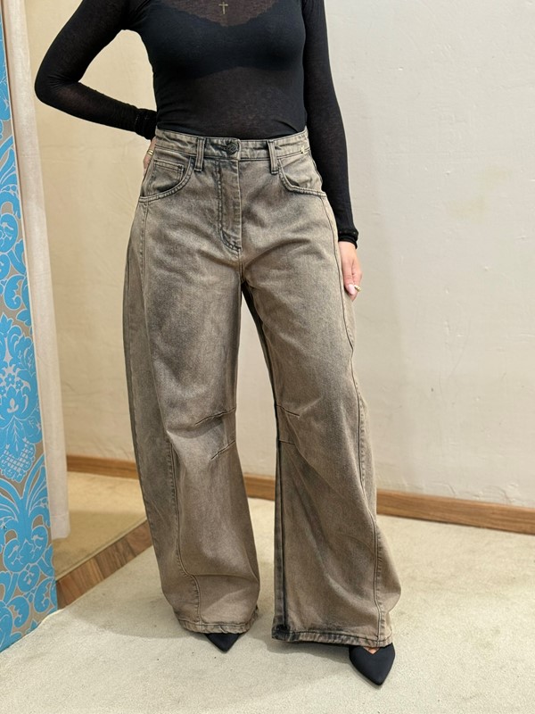 PHILIA LOFT Jeans ballon delave'