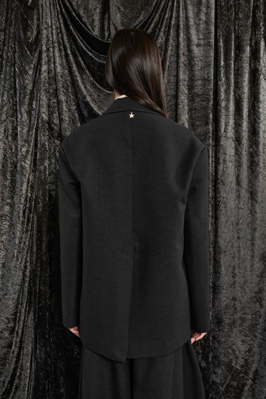 83CEB85BA73BC005959D7D2406E746E4_ SOUVENIR Giacca con aperture sul davanti e applicazioni in tessuto