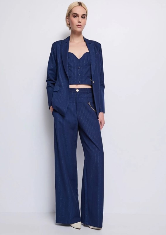 completo DENNY ROSE gessato donna completo DENNY ROSE gessato donna