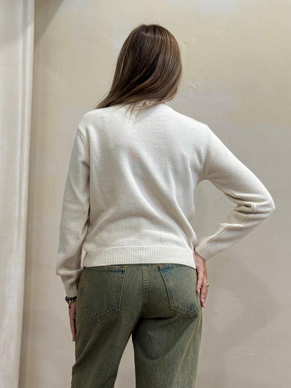 PHILIA LOFT Maglia con perline