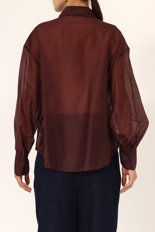 PHILIA LOFT Blusa con fiocco