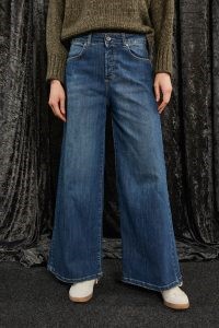 SOUVENIR Jeans a palazzo vita regolare