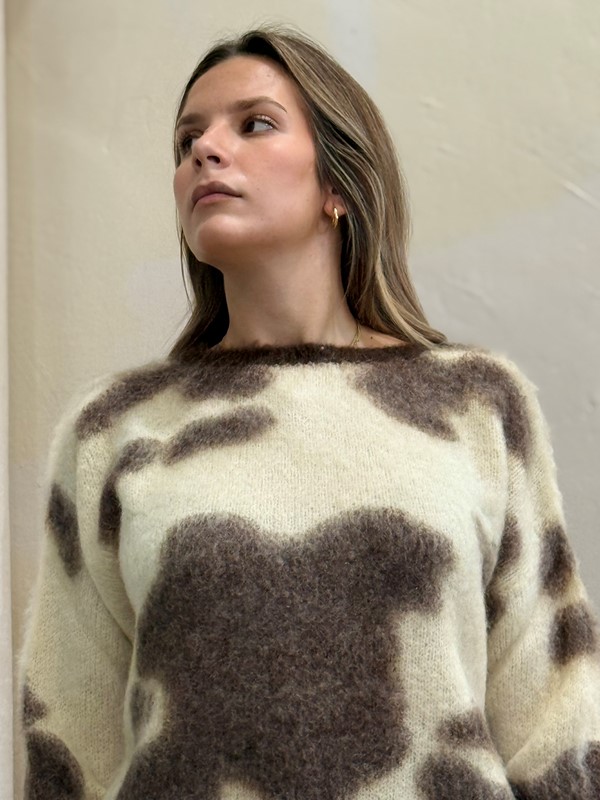 PHILIA LOFT Maglia animalier