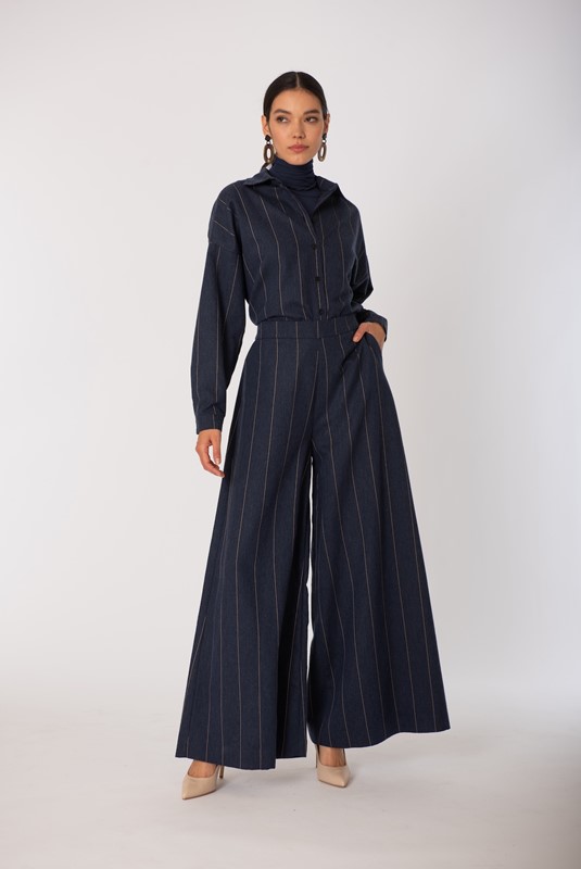 camicia SISTE’S gessato donna