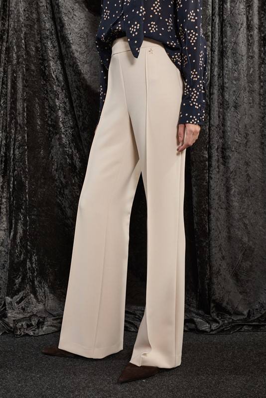 SOUVENIR Pantalone zip laterale vita alta