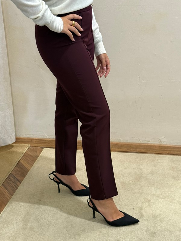 CA5EA7696C2B0A5173AD6F3B0026CDD5_ SOUVENIR Pantalone a sigaretta con elastico dietro