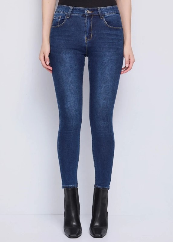 CFE0CE76A36AEFD11ED49DE292894466_ DENNY ROSE Jeans a sigaretta elasticizzato