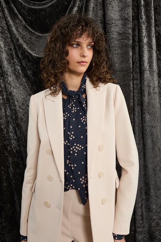 giacca Souvenir donna doppiopetto sagomata