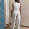 FDAB3FC5A71D287ECC9F36F6739BA0E6_ PHILIA LOFT Pantalone palazzo con zip davanti