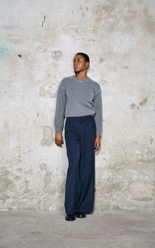 H2O Maglia girocollo con strass