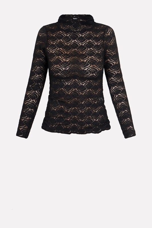 SISTE'S Maglia dolcevita crochet