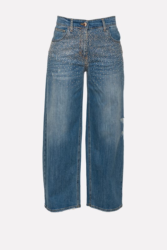 4EB358E9A451DB250858B6EE10BC40C0_ SISTE'S Denim con strass degrade'