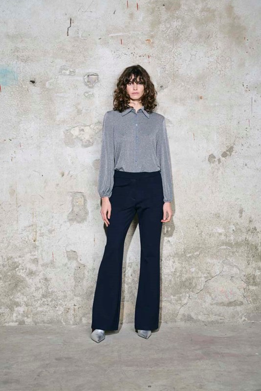 H2O Camicia glitter in maglina