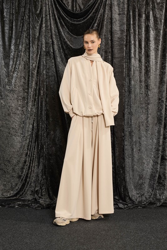 SOUVENIR Pantalone ampio con elastico in vita