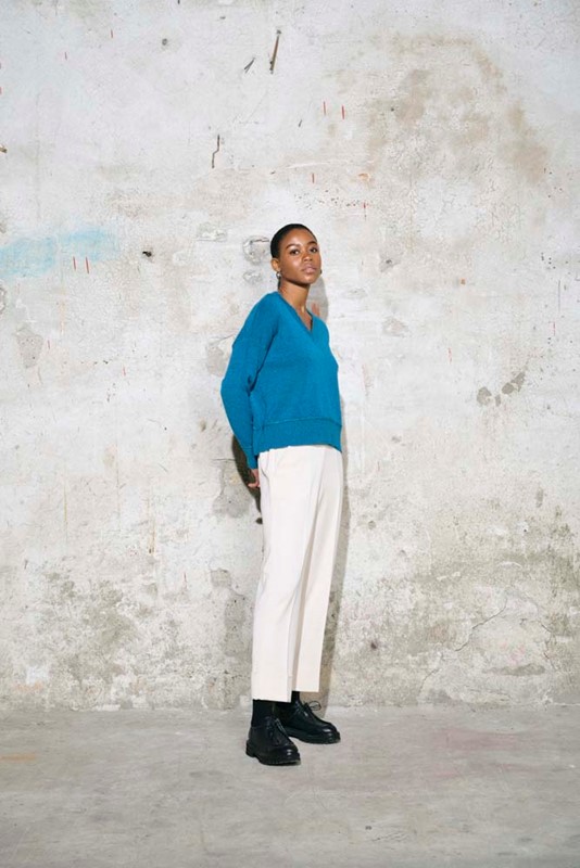 H2O Maglia a v con bordo glitter