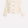 C438F6B864ED28F30A7D0051AD77626C_ SISTE'S Cardigan girocollo con frange