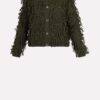 C843B2DD8ED16F69A6C05322CFE506E3_ SISTE'S Cardigan girocollo con frange