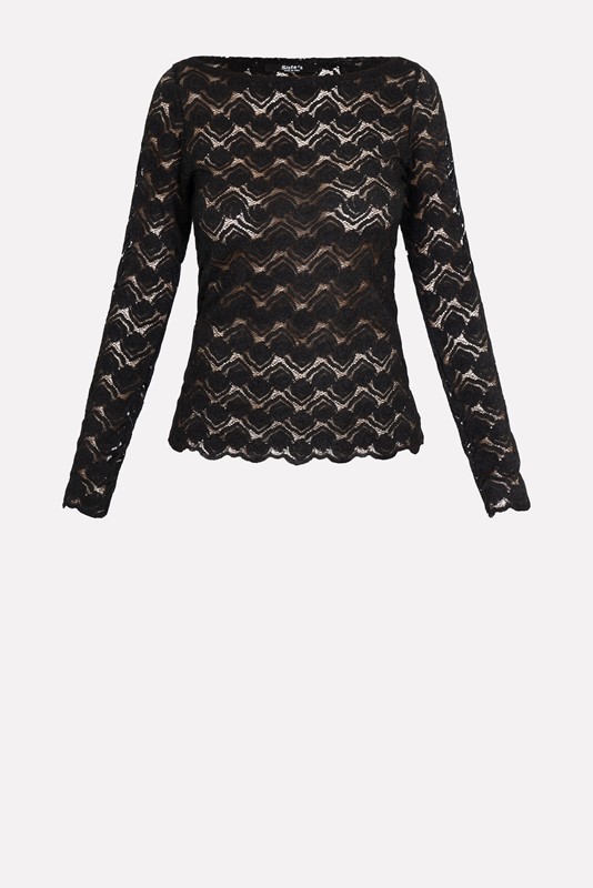 CD3AFF19C0B059CC4753397BA0DC18AB_ SISTE'S Maglia scollo barca crochet