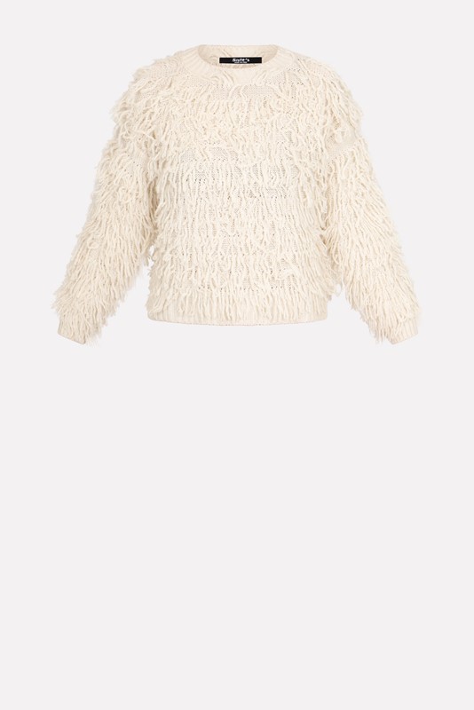 SISTE'S Maglia girocollo con frange