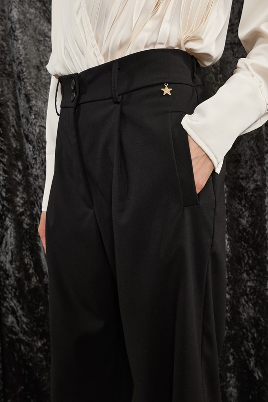 SOUVENIR Pantalone con pences doppio bottone