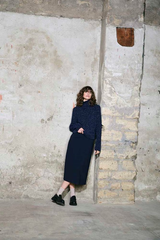 H2O Maglia collo alto glitter