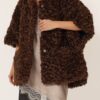 PHILIA LOFT Gilet ecopelliccia over boucle'