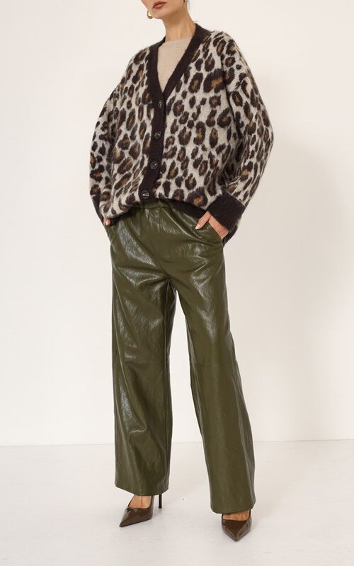 PHILIA LOFT Cardigan animalier