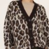 PHILIA LOFT Cardigan animalier