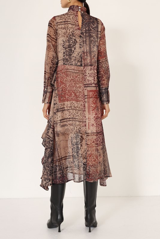 53443C6F9B612B7209CABD742B8A6E41_ PHILIA LOFT Abito con rouches