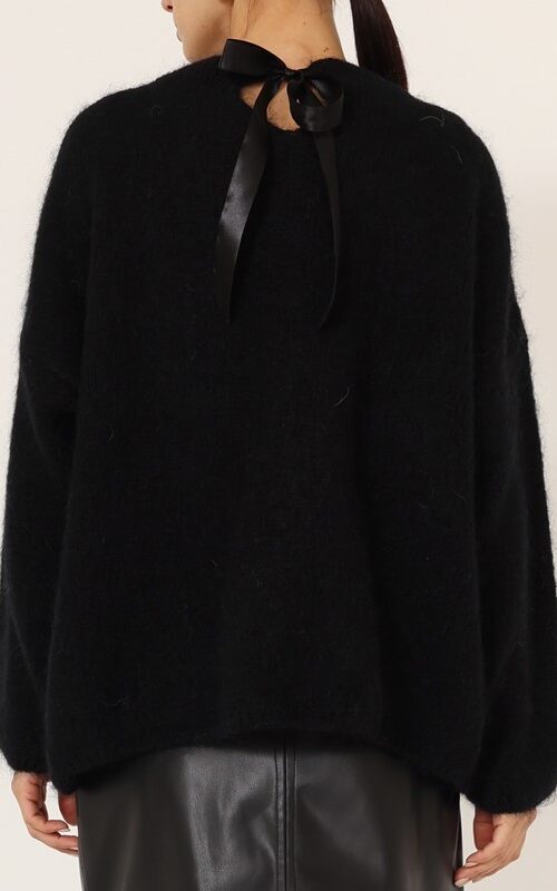 77D391B49B09C12BA7B359B468B317AB_ PHILIA LOFT Maglia over con fiocco dietro