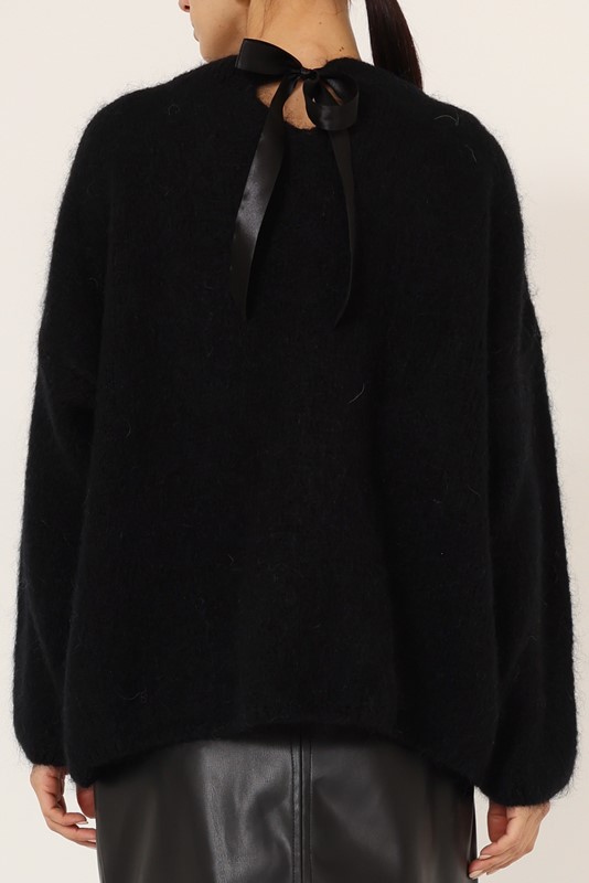 PHILIA LOFT Maglia over con fiocco dietro