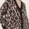 PHILIA LOFT Cardigan animalier