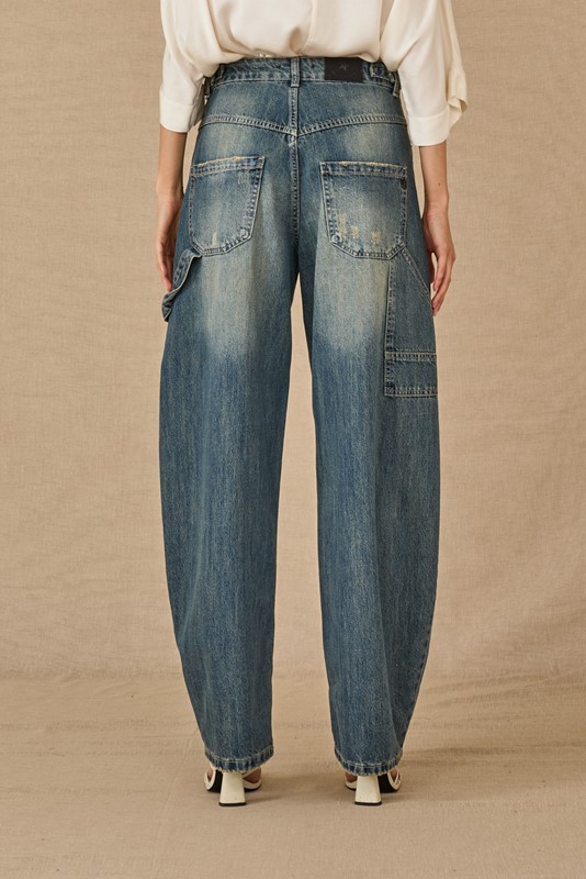 SOUVENIR Jeans cargo con rotture