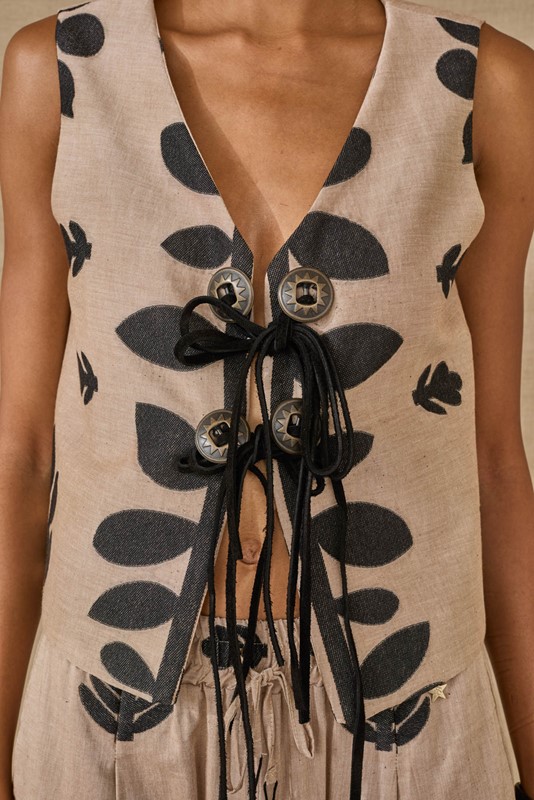 SOUVENIR Gilet in fantasia