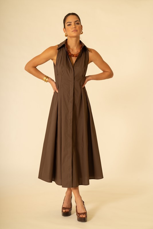 5AFFDF2796B2872B492404B7A5743129_ SISTE'S Abito chemisier scollo americana