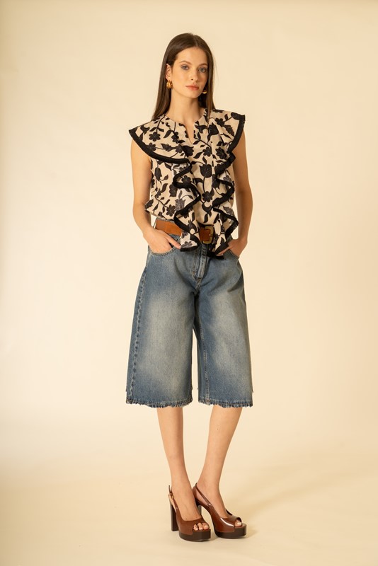 SISTE'S Bermuda in denim