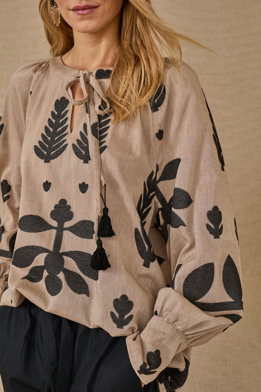 SOUVENIR Blusa in fantasia over