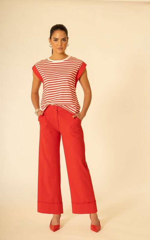 SISTE'S Pantalone risvolto