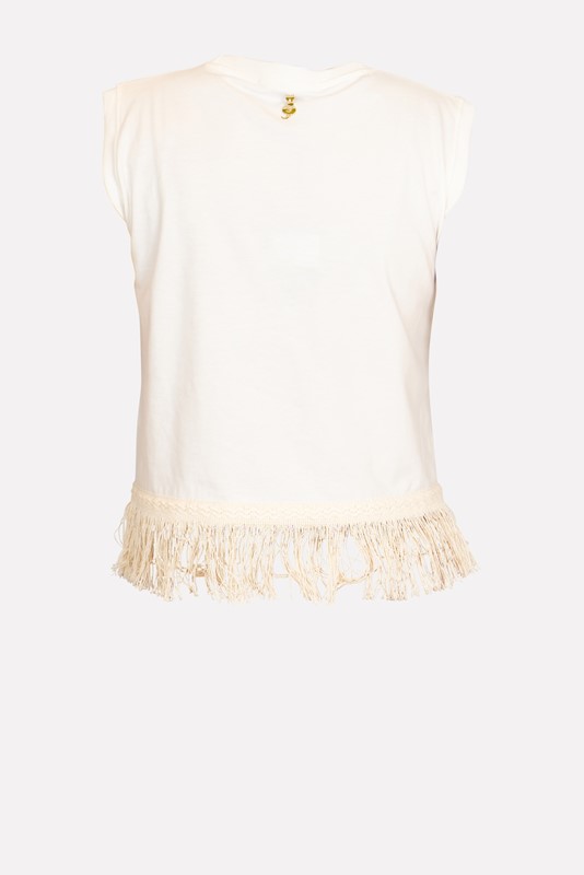 956CBFAD343DD5BD8671B048BE792009_ SISTE'S Canotta con frangia