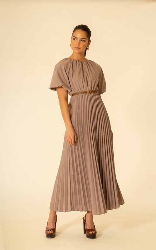 SISTE'S Abito plissettato con cintura