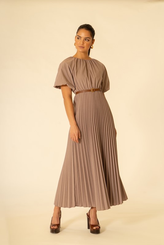 SISTE'S Abito plissettato con cintura