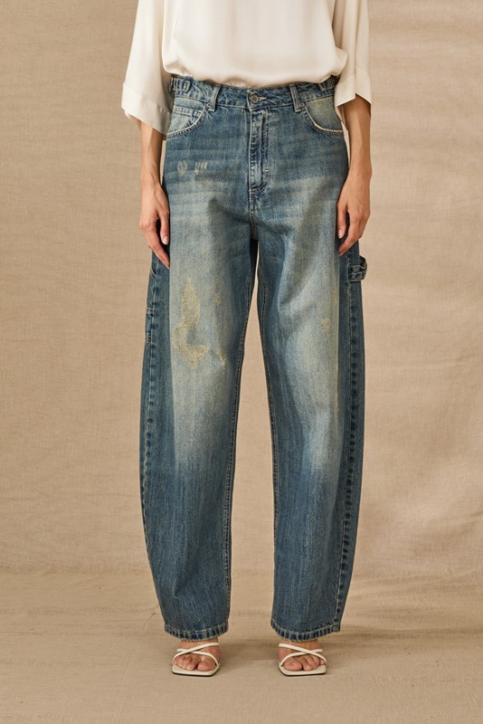 SOUVENIR Jeans cargo con rotture