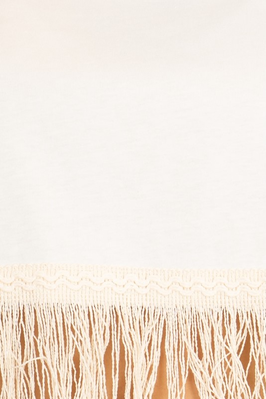 C066FB1FCBE443E5B0722F94E799F386_ SISTE'S Canotta con frangia