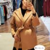 SPAGO DONNA Cappotto midi con cintura