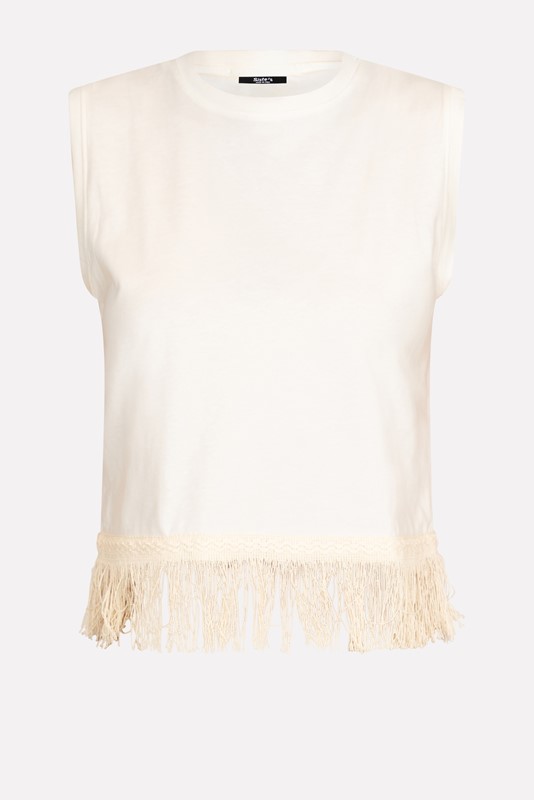 E1305227365B9AAE02D333F6B38E2FD4_ SISTE'S Canotta con frangia