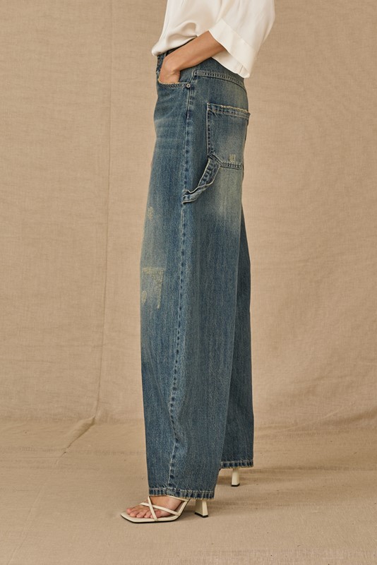 SOUVENIR Jeans cargo con rotture