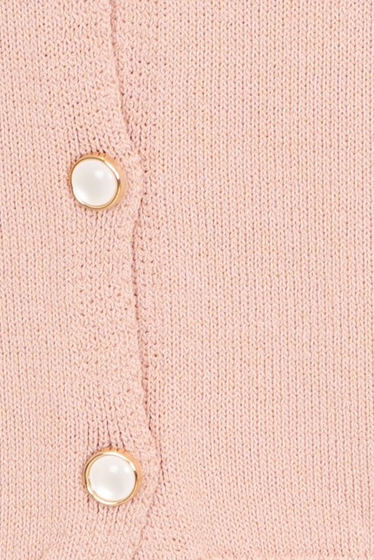 147F8ADC2DD84839C7D9B7652B88B568_ SISTE'S Giacchina in maglia girocollo con bottoni