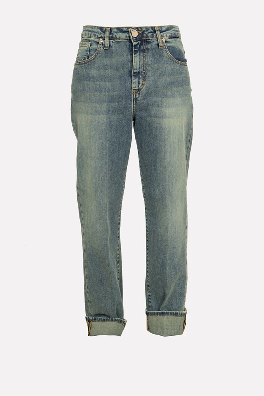 SISTE'S Denim lavaggio al timo con risvolto