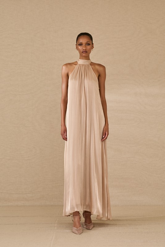 21427A6D4519C479CB2CFF10E5E2D184_ SOUVENIR Abito lungo scollo americana