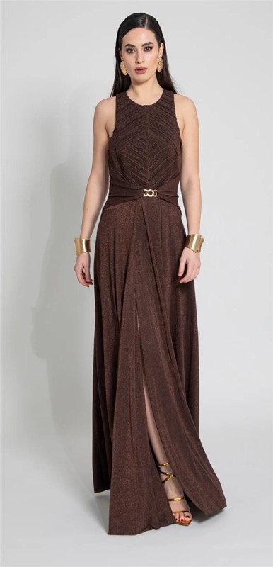 EDAS Abito plissÈ piega piatta jersey lurex